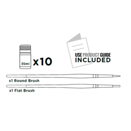 AK9751 - Total Weathering Effects Set - 10x35ml