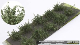 WB150062 SDDG Shrubs Dark Green 10 pieces (20-30 mm)