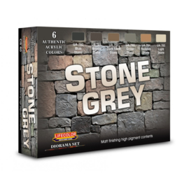 CS40 Lifecolor Stone Grey (This set contains 6 acrylic colors)