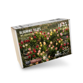 RT35483 1:35 RT-Diorama Blooming Tulips [Swift Vegetation]