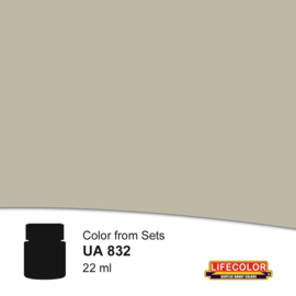 UA832 Lifecolor Grigio Nebbia (2ml)