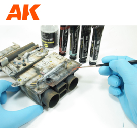 AK9080 FLEXIBLE AIRBRUSH STENCIL 1/48 – 1/72
