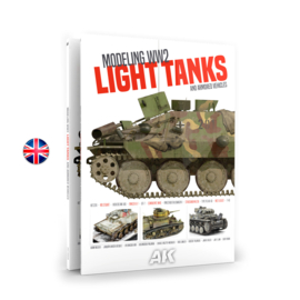 AK130020 MODELING WW2 LIGHT TANKS AND ARMORED VEHICLES