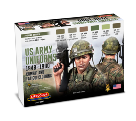 CS61 Lifecolor US Army Uniforms 1948-1980 Combat And Fatigue Clothing