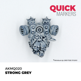 AKMQ020 Strong Grey  Quick Marker