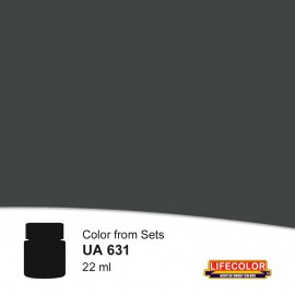 UA631 LifeColor Admiralty Dark Grey 507 A (22ml) Part of set CS33