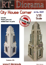 RT35257 1:35 RT-Diorama City House Corner