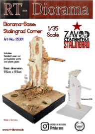 RT35301 Diorama-Base: Stalingrad corner