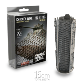 RT35413 1:35 RT-Diorama Ultra-Fine Chicken Wire [Hexagonal. Shape] 6 x 15 cm rolled out size