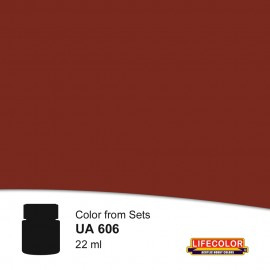 UA606 	LifeColor Schiffsbodenfarbe rot 5 (22ml) FS31136 Part of set CS09