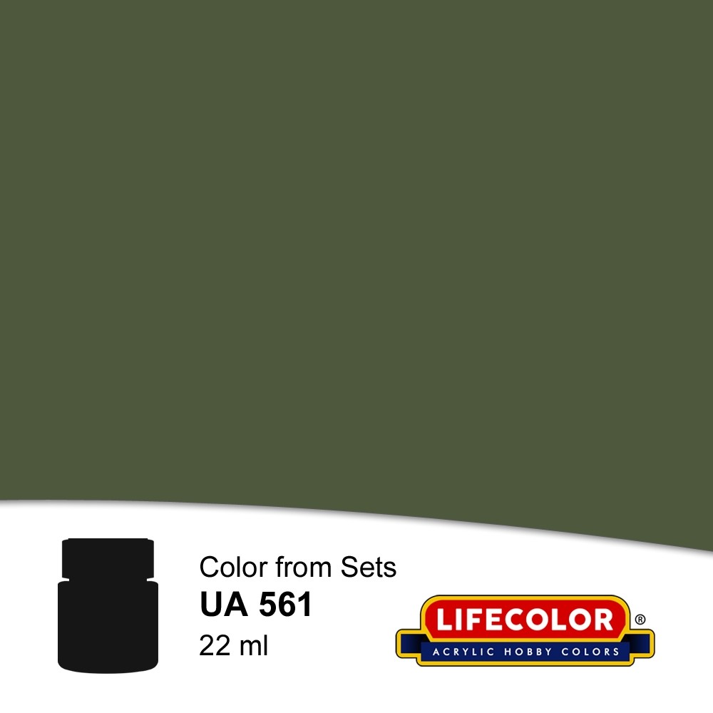 UA561 Lifecolor Medium Green FS 34102