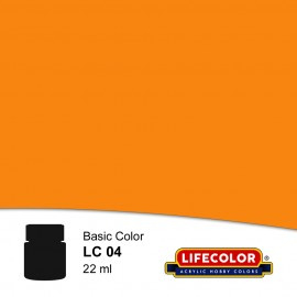 LC04 Lifecolor Matt Dark Yellow 22ml FS 33591