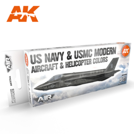 AK11744 3rd Gen US NAVY & USMC MODERN AIRCRAFT & HELICOPTER COLORS