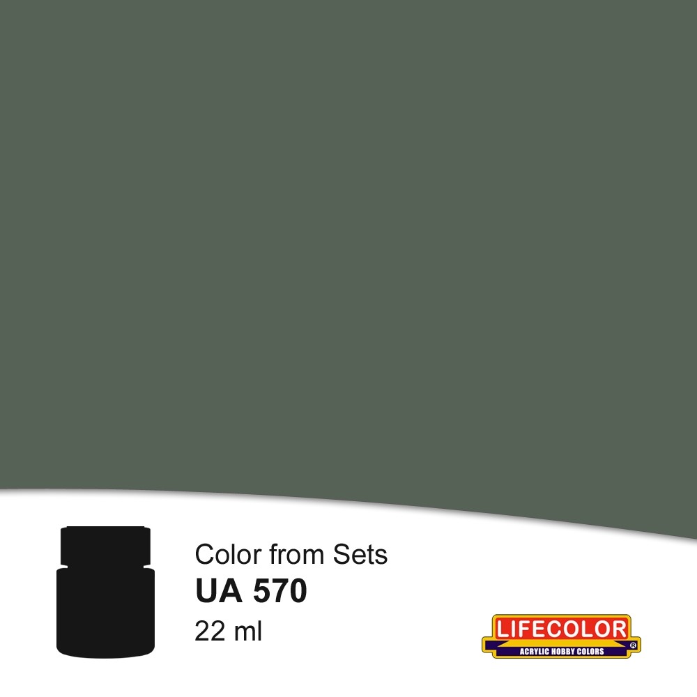 UA570 Lifecolor WWI German Dark Green