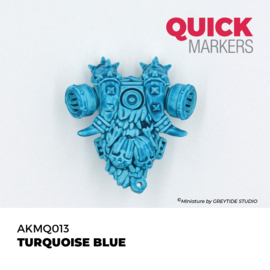 AKMQ013 Turquoise Blue Quick Marker