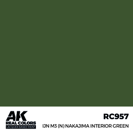 RC957 IJN M3 (N) Nakajima Interior Green