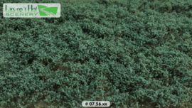 LOP0756 Bushes sage green - low 15cm x 21cm