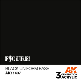 AK11407 BLACK UNIFORM BASE