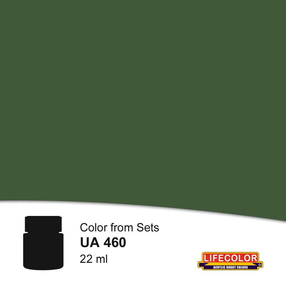 UA460 Lifecolor Base green (Cuoio Verde) (From set CT06)