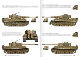 AK916 1944 GERMAN ARMOUR IN NORMANDY – CAMOUFLAGE PROFILE GUIDE