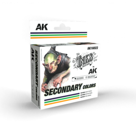 AK16022 SECUNDARY COLORS – INK SET