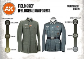 AK11627 3rd Gen FIELD GREY (FELDGRAU) UNIFORMS