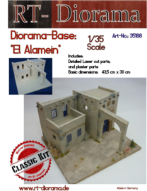 RT35188 1:35 RT-Diorama Diorama-Base: El Alamein 43.5 cm x 30 cm