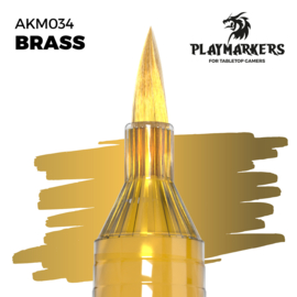AKM034 BRASS – PLAYMARKER
