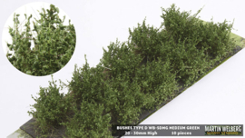 WB150061 SDMG Shrubs   medium green 10 pieces (20-30 mm)