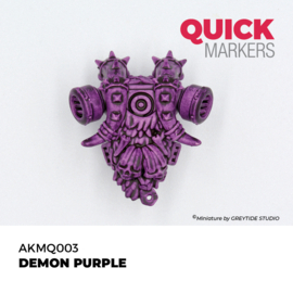 AKMQ003 Demon Purple Quick Marker