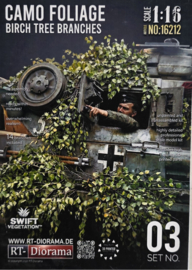 RT16212 1:16 RT-Diorama Birch Tree Branches