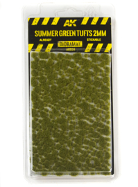 AK8120 Summer green tufts 6mm