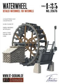 RT35676 1:35 RT-Diorama Waterwheel