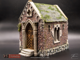 RT35313 1:35 RT-Diorama Medival Chapel Height: 165mm / Width: 110mm / Length: 140mm