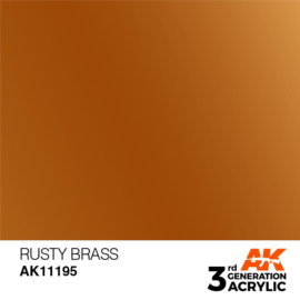 AK11195 RUSTY BRASS – METALLIC