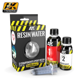 AK8043 AK Interactive Resin Water 2 component Epoxy resin 375ml