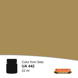 UA442 LifeColor Yellow Tone Gear (22ml) Part of CS41