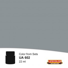 UA602 	LifeColor Dunkelgrau (22ml) FS36173 Part of set CS09