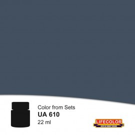 UA610	LifeColor Dunkelgrau 52 (22ml) FS 36076 Part of CS12