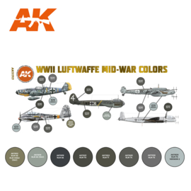 AK11717 3rd Gen WWII LUFTWAFFE MID-WAR COLORS