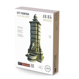 RT35250 1:35 RT-Diorama City fountain 120mm high