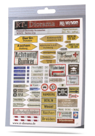 RT35843 1:35 RT-Diorama Signs Germany