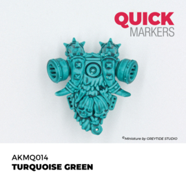 AKMQ014 Turquoise Green  Quick Marker