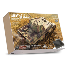 RT35439 1:35 RT-Diorama Grainfield Track Base [Panther Position] 200x200mm 3D printed