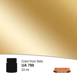 UA789 New Shell Brass Shade 2 (Black Base Not Needed)