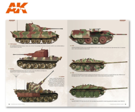 AK403 1945 GERMAN COLORS. CAMOUFLAGE PROFILE GUIDE