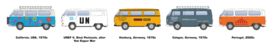 AK35022 1:35 AK-Interactive T2 Model 1967 Bus (Pre-Order Release date 23-09-2024)