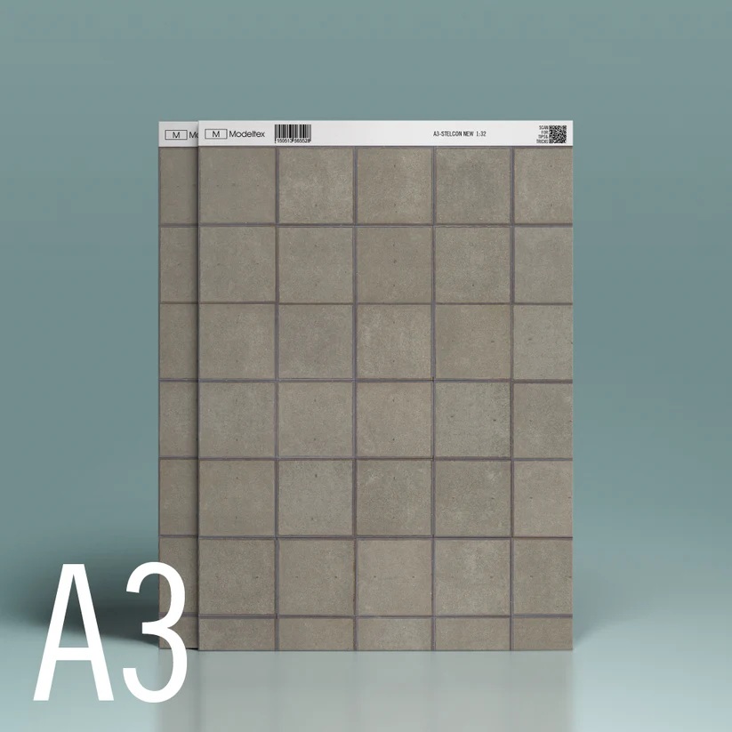 MT528 1:32 Modeltex A3 Stelcon New (420mm x 297mm x 3mm)