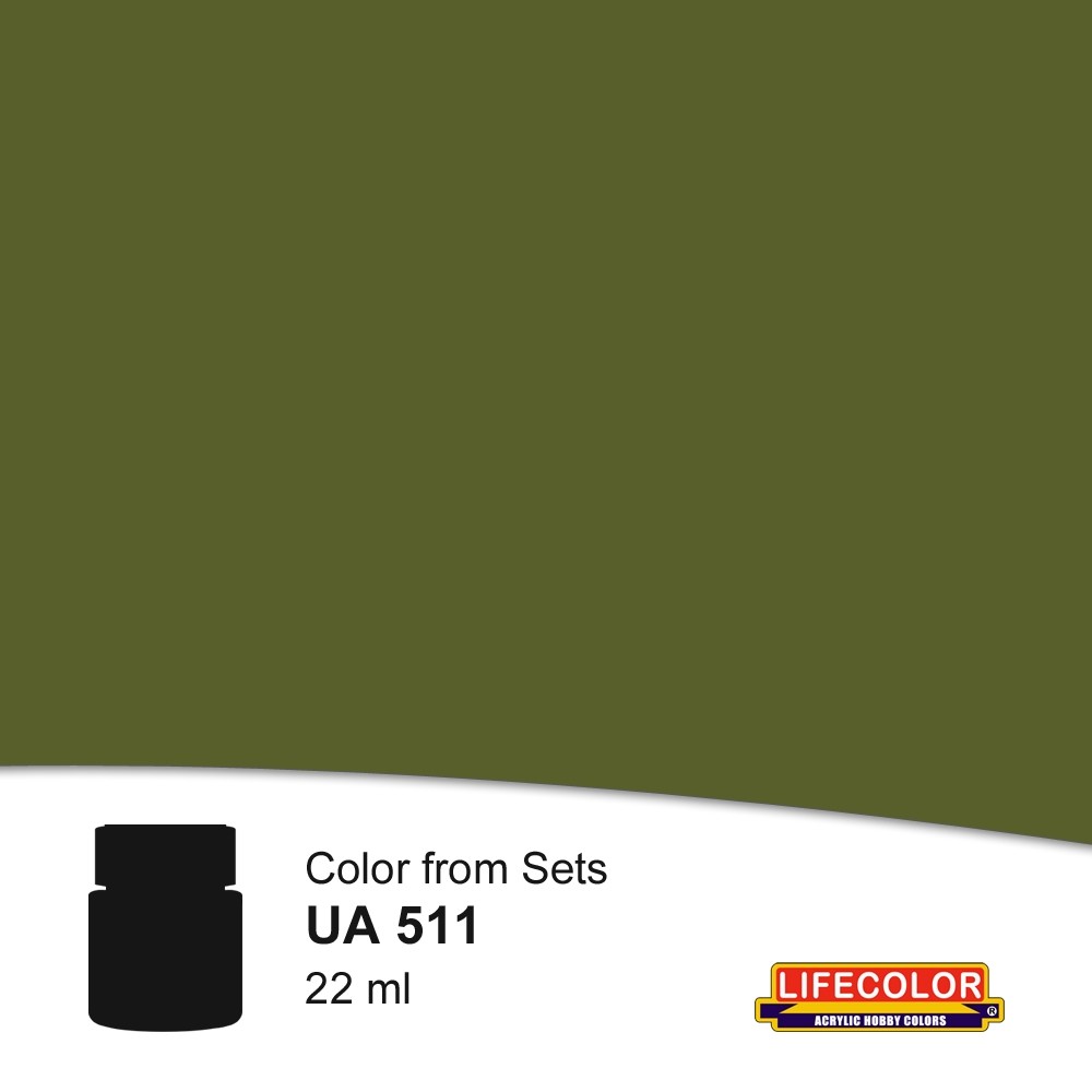 UA511 Lifecolor Luftwaffe Hellgrun RLM 82