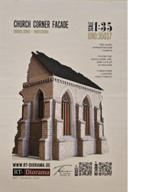 RT35037 1:35 RT-Diorama Church Corner Facade